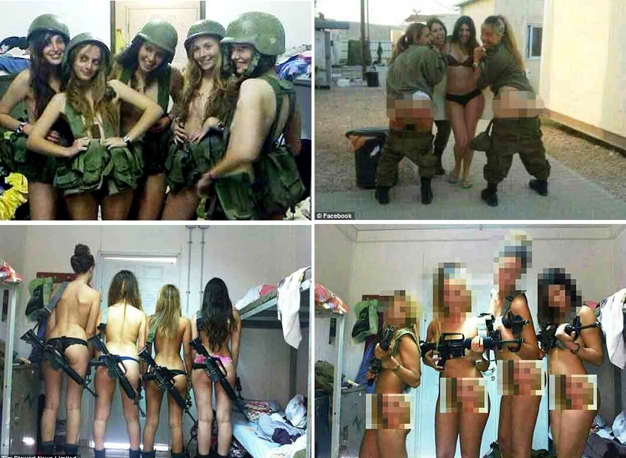 Pose Setengah Bugil Tentara Wanita Israel